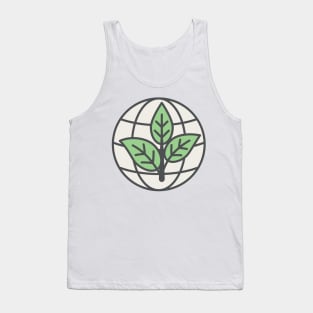 Natural World Environment Icon Tank Top